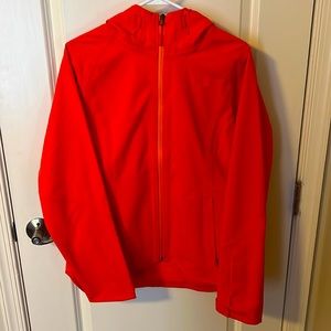 North Face Apex Flex Gore-Tex Jacket, bright orange, size medium. Like new.